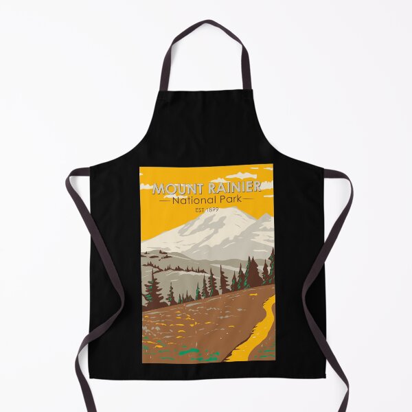Item preview, Mount Rainier National Park Washington Cowlitz Divide Vintage designed and sold by KrisSidDesigns.