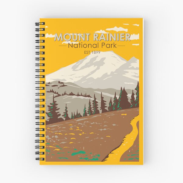 Item preview, Mount Rainier National Park Washington Cowlitz Divide Vintage designed and sold by KrisSidDesigns.