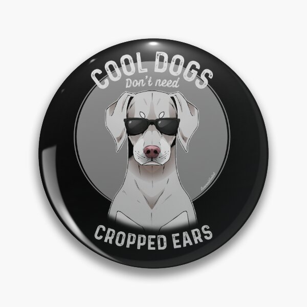 Item preview, Cool dogs don’t need cropped ears - White Albino Doberman designed and sold by Art by RK (prev. AnimalArtist).