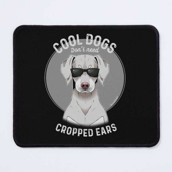 Item preview, Cool dogs don’t need cropped ears - White Albino Doberman designed and sold by Art by RK (prev. AnimalArtist).