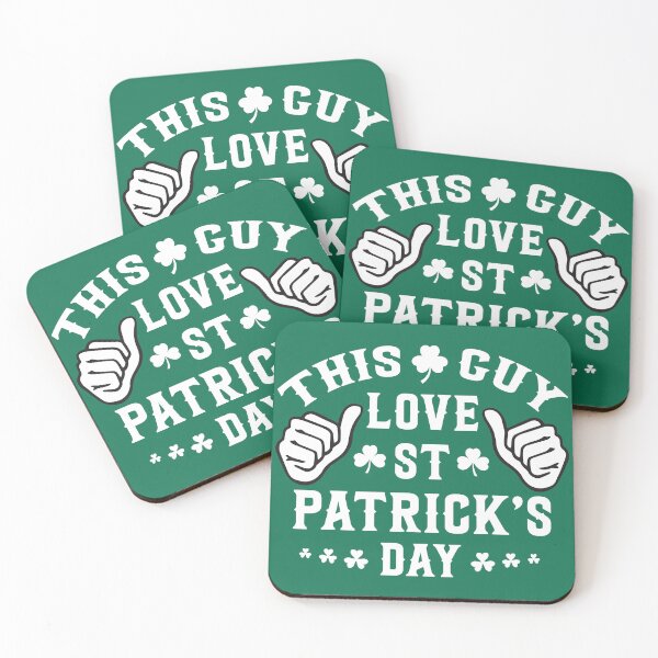 Item preview, This Guy Love St Patrick's Day. Funny Saint Patricks Day Design designed and sold by DesignHouse07.