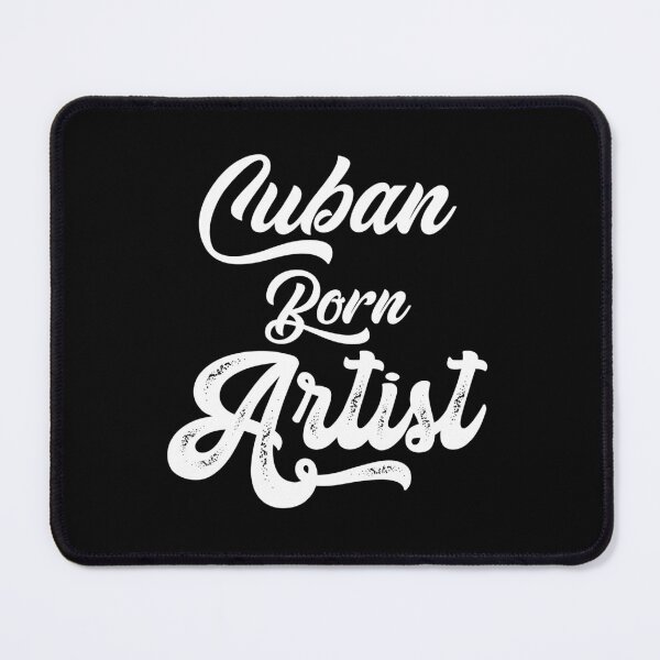 Item preview, Cuban born abstract artist designed and sold by Faith Over Feelings.