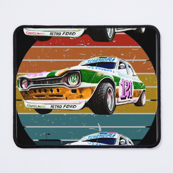 Item preview, retro escort MK1 rainbow, classic ford  designed and sold by vallertine.