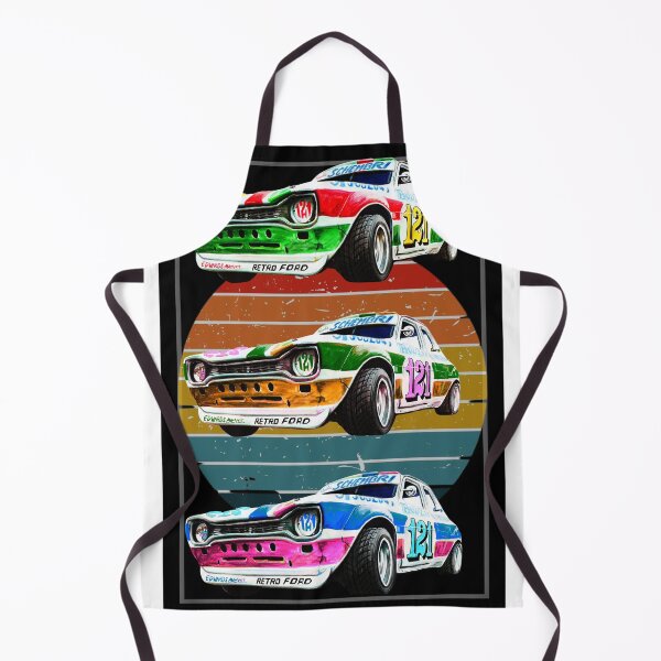 Item preview, retro escort MK1 rainbow, classic ford designed and sold by vallertine.
