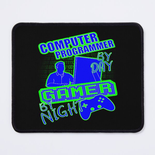 Artikelvorschau, Computerprogrammierer bei Tag Gamer bei Nacht entworfen und verkauft von printhappy4you.