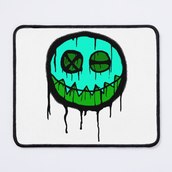 Item preview, Acid Smile, Shabby Smile, Light Blue-Green. designed and sold by Maculele.