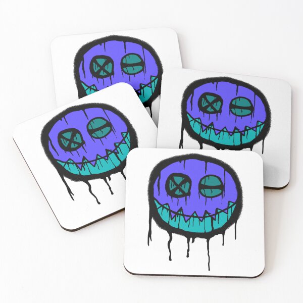 Item preview, Acid Smile, Shabby Smile, Blue-Light Blue. designed and sold by Maculele.