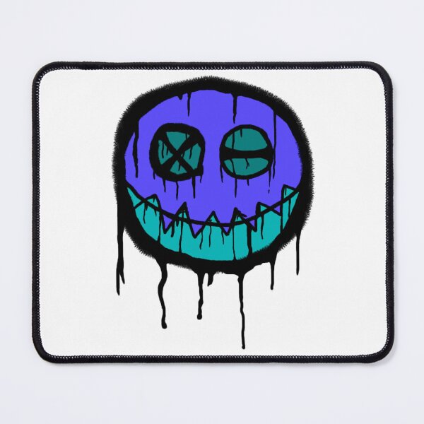 Item preview, Acid Smile, Shabby Smile, Blue-Light Blue. designed and sold by Maculele.