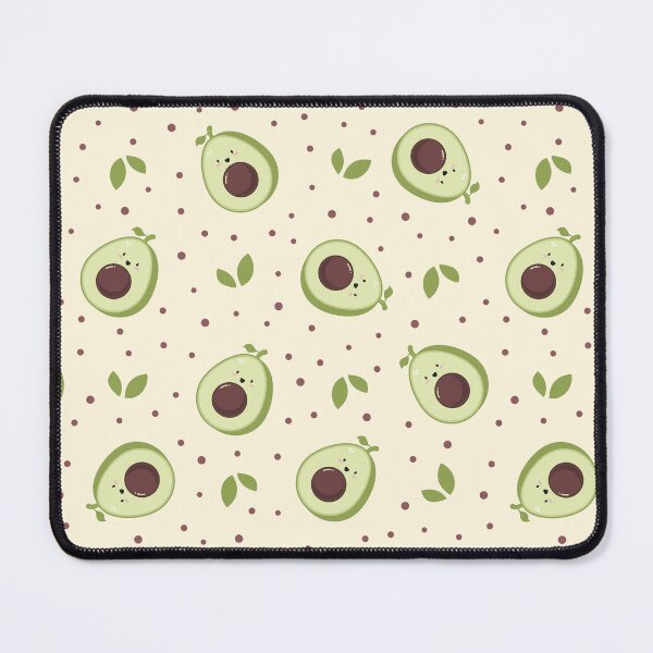 Item preview, Avocado kawaii pattern designed and sold by high5doodle.