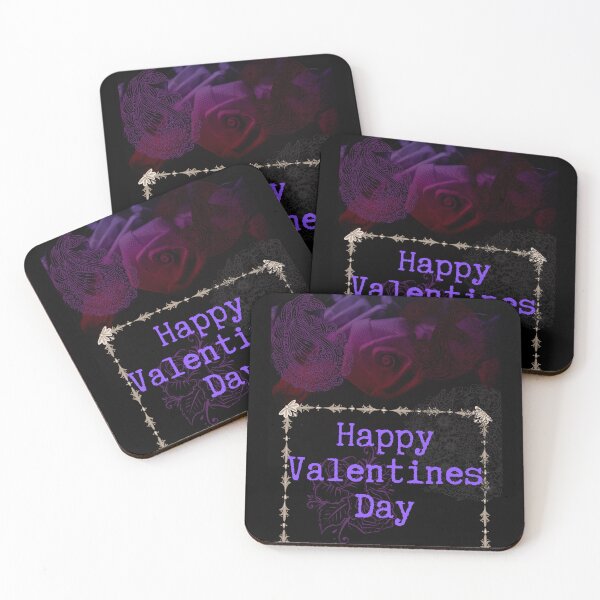 Item preview, Happy Valentines Day Flowers Digital Collage Design designed and sold by EarthArtDesigns.