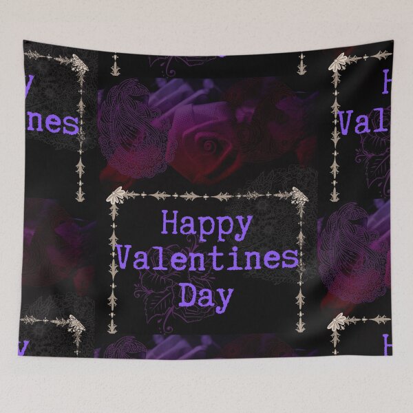 Item preview, Happy Valentines Day Flowers Digital Collage Design designed and sold by EarthArtDesigns.