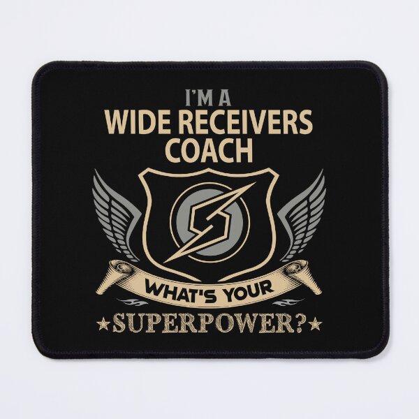 Item preview, Wide Receivers Coach T Shirt - What Is Your Superpower Job Gift Item Tee designed and sold by nutallrosario.