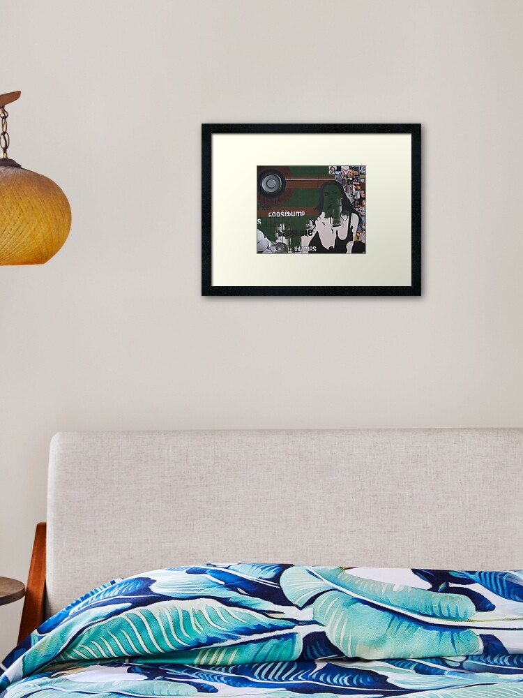 Thumbnail 2 of 7, Framed Art Print, goosebumps designed and sold by hi8us.