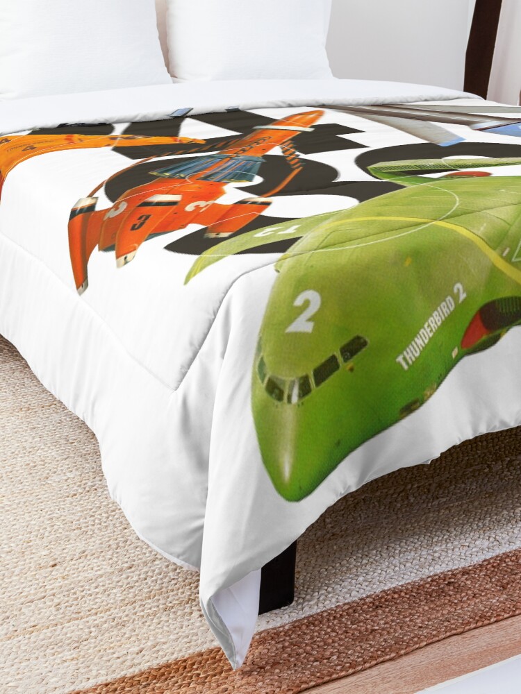 Alternate view of 5! 4! 3! 2! 1! THUNDERBIRDS Classic The Thunderbirds POP ART Comforter