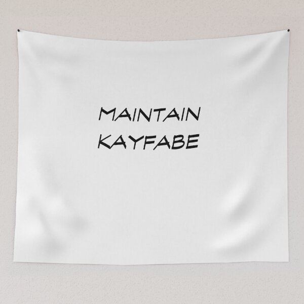 Item preview, Maintain Kayfabe designed and sold by Al Mullen.