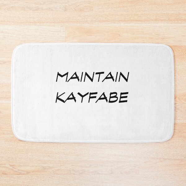 Item preview, Maintain Kayfabe designed and sold by Al Mullen.