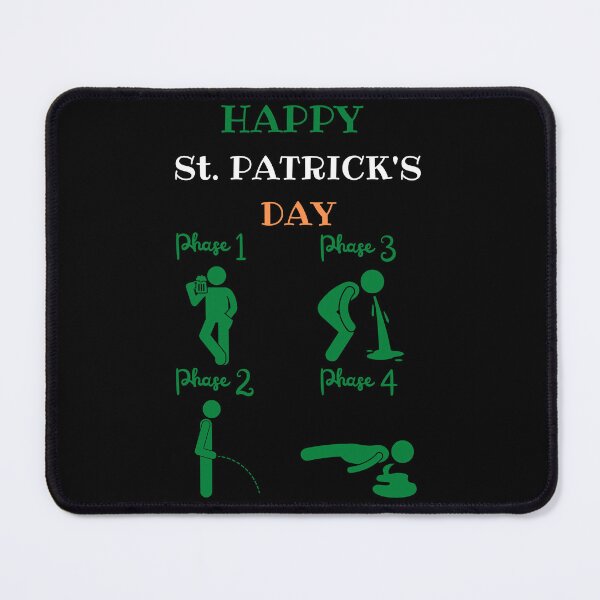 Item preview, 4 Phases Of St. Patrick's Day designed and sold by T- VIbes ⭐ ⭐ ⭐ ⭐ ⭐.