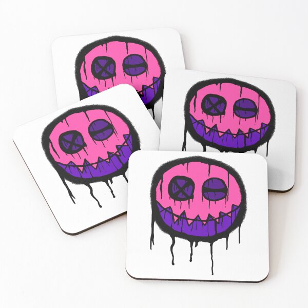 Item preview, Acid Smile, Shabby Smile, Pink-Purple. designed and sold by Maculele.