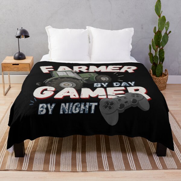 Item preview, Farmer By Day Gamer By Night designed and sold by ni3ma.