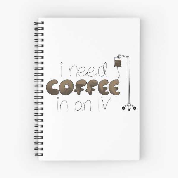 Item preview, I Need Coffee in An IV designed and sold by LWBookClub.