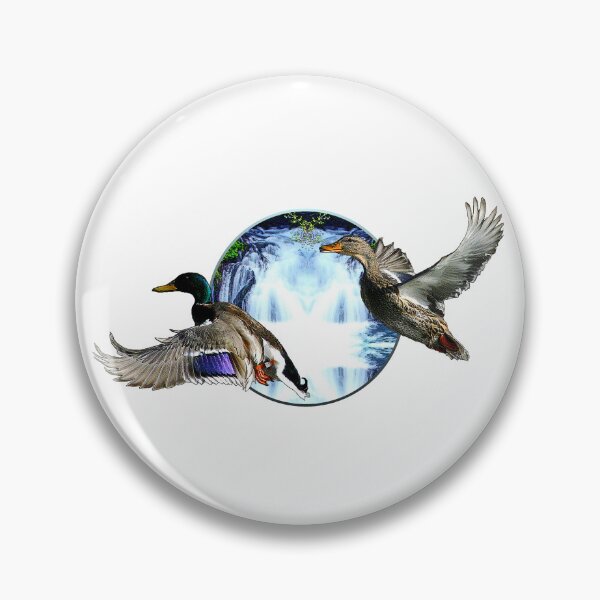 Item preview, Mallard ducks in flight  designed and sold by Saltypro.