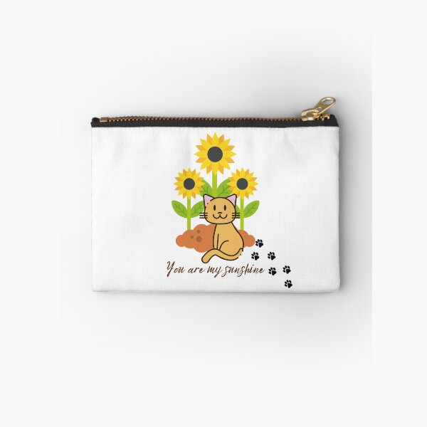 Item preview, You Are My Sunshine, Cute Cat with Sunflowers designed and sold by YogaZesty.