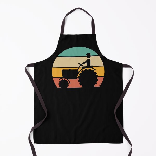 Item preview, Tractor Driver (Farmer / Traction Engine / Sunset) designed and sold by MrFaulbaum.