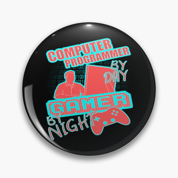 Artikelvorschau, Computerprogrammierer bei Tag Gamer bei Nacht entworfen und verkauft von printhappy4you.