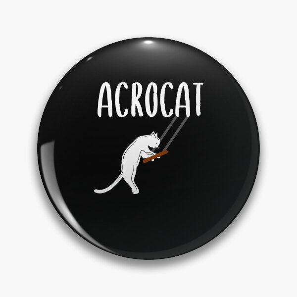 Item preview, Acrobat Cat ACROCAT Funny Aerialist designed and sold by DPlumDesign.