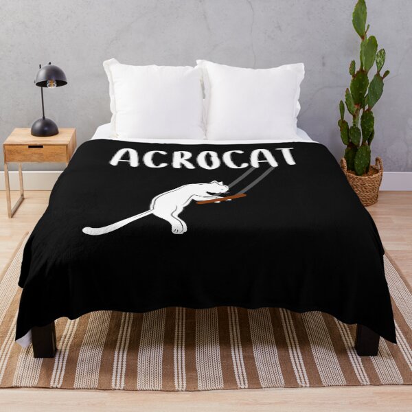 Item preview, Acrobat Cat ACROCAT Funny Aerialist designed and sold by DPlumDesign.