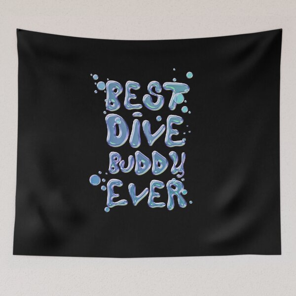 Item preview, Best Dive Buddy Ever, Funny Scuba Diving Quote designed and sold by Quotesigner.