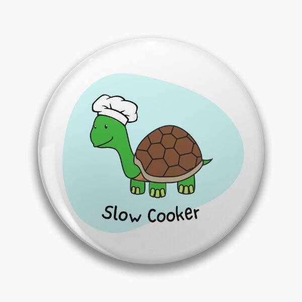 Item preview, Slow Cooker - Animal pun designed and sold by The Agreeable Raven.