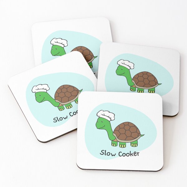 Item preview, Slow Cooker - Animal pun designed and sold by The Agreeable Raven.