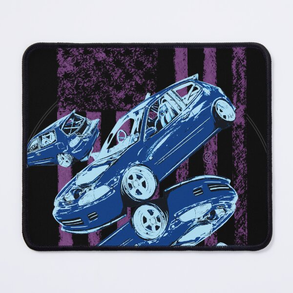 Item preview, blue civic purple flag design, jdm honda designed and sold by vallertine.