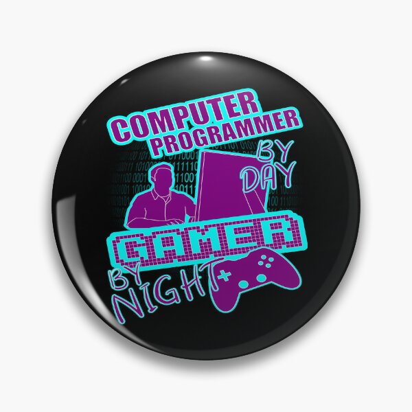 Artikelvorschau, Computerprogrammierer bei Tag Gamer bei Nacht entworfen und verkauft von printhappy4you.