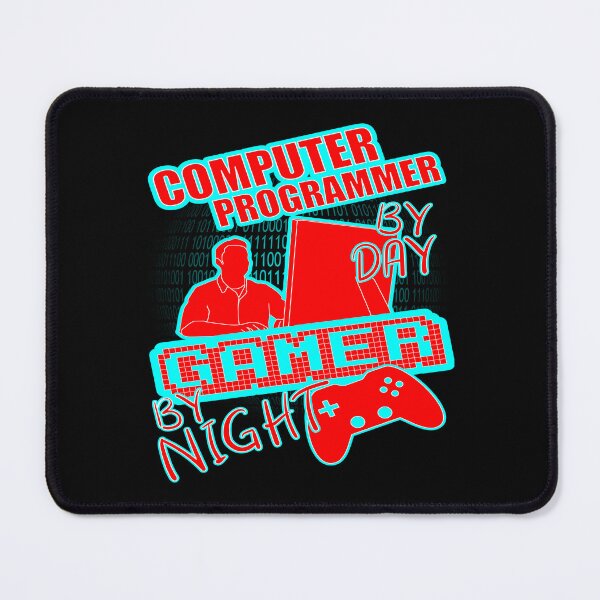 Artikelvorschau, Computerprogrammierer bei Tag Gamer bei Nacht entworfen und verkauft von printhappy4you.