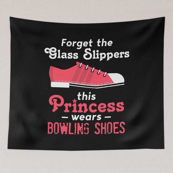 Item preview, Forget The Glass Slippers Princess Bowling Shoes designed and sold by Rebecca-Cruz.