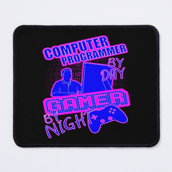 Artikelvorschau, Computerprogrammierer bei Tag Gamer bei Nacht entworfen und verkauft von printhappy4you.