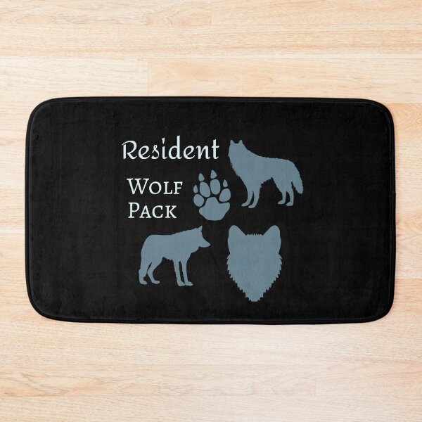 Item preview, Resident Wolf Pack Animal Alter Graphic (Black+Dark Grey)   designed and sold by GladBlackLamb.