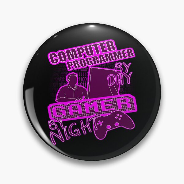 Artikelvorschau, Computerprogrammierer bei Tag Gamer bei Nacht entworfen und verkauft von printhappy4you.