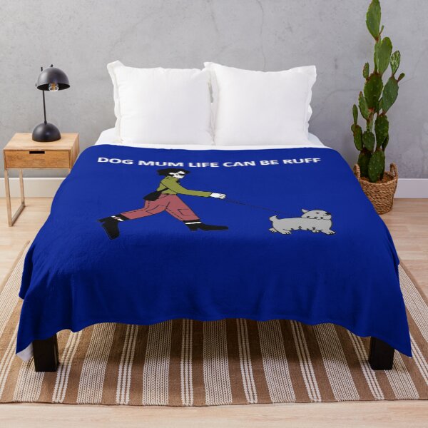 Item preview, DOG MUM LIFE CAN BE RUFF | FUNNY DOG TRAINER designed and sold by Dubione2.