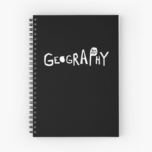 Item preview, Tom Misch Geography Logo White designed and sold by Novaque.