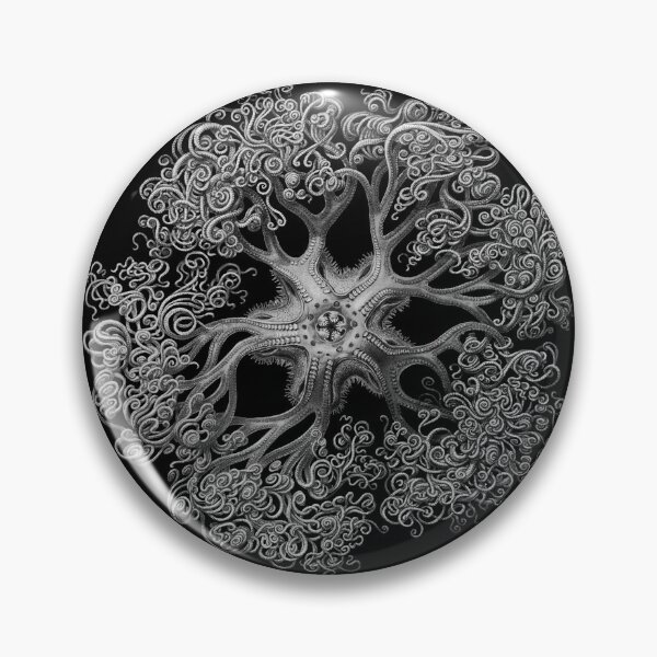 Item preview, Jellyfish Octopus Squid Kraken Art Tentacles Seashell Haeckel Deep Sea Ocean Creatures Lover designed and sold by Mechanical Whispers.