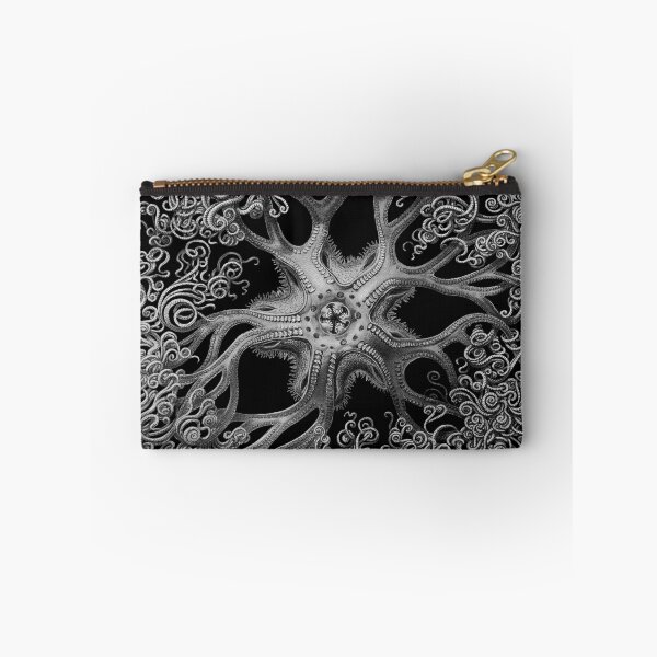 Item preview, Jellyfish Octopus Squid Kraken Art Tentacles Seashell Haeckel Deep Sea Ocean Creatures Lover designed and sold by Mechanical Whispers.