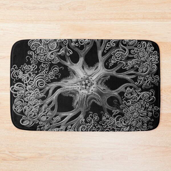 Item preview, Jellyfish Octopus Squid Kraken Art Tentacles Seashell Haeckel Deep Sea Ocean Creatures Lover designed and sold by Mechanical Whispers.