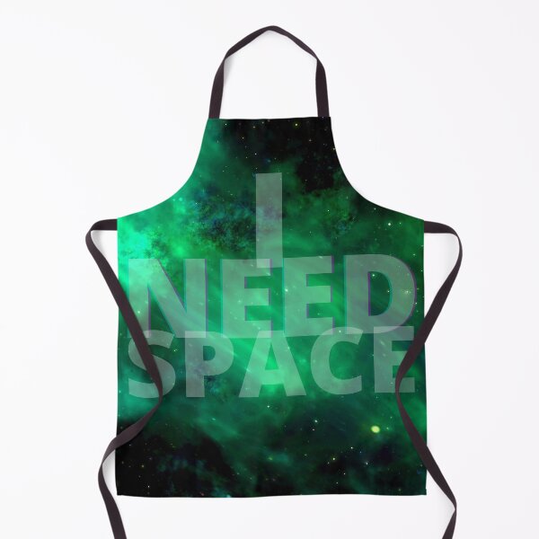 Item preview, I Need Space - Green Galaxy designed and sold by Quirkdom.