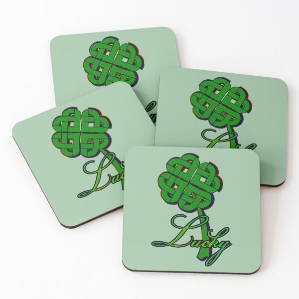 Item preview, Lucky Four Leaf Clover Rainbow 1 designed and sold by MorningFlowerA.