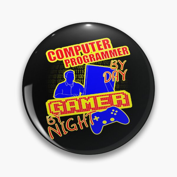 Artikelvorschau, Computerprogrammierer bei Tag Gamer bei Nacht entworfen und verkauft von printhappy4you.