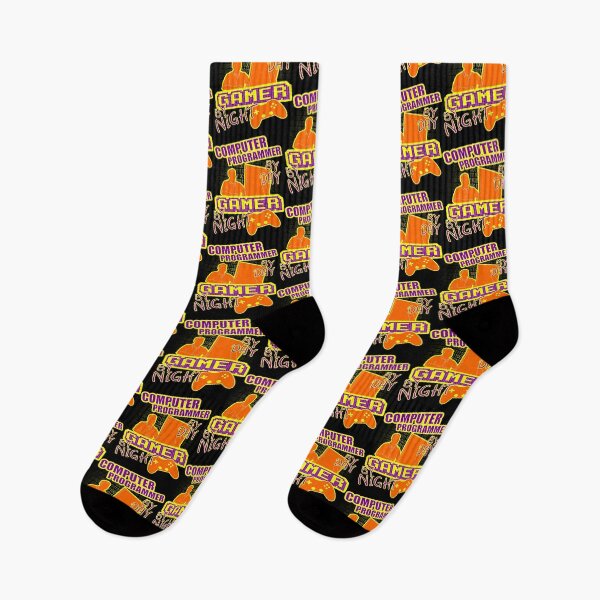 Item preview, Computer Programmer By Day Gamer By Night designed and sold by printhappy4you.