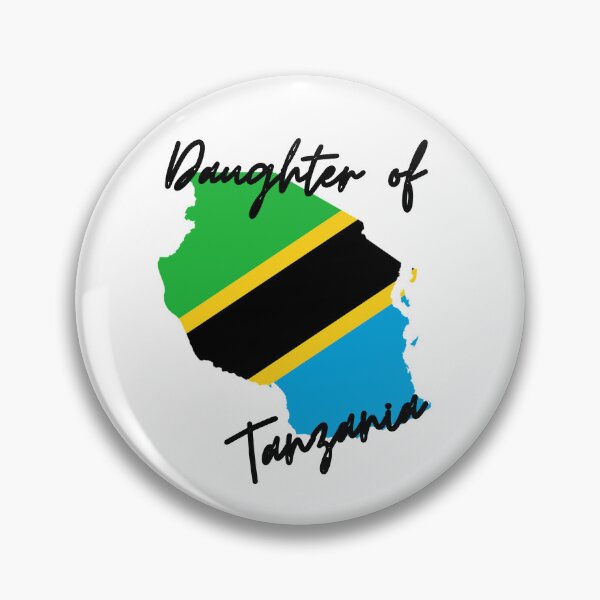 Item preview, Daughter of Tanzania Map Flag designed and sold by NovawayDirect.